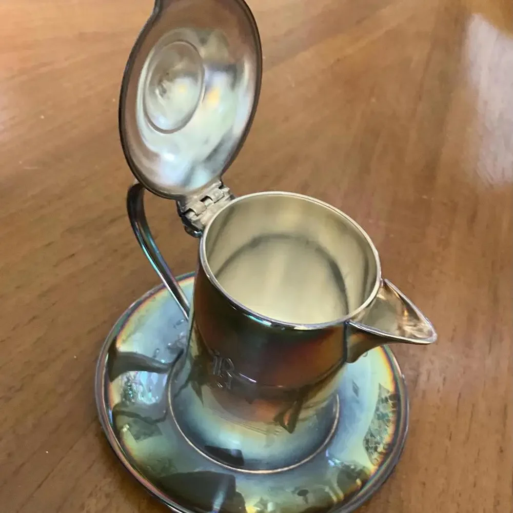 Vintage Wallace Silverplate M616 Creamer/Sauce Teapot